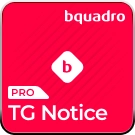 Bquadro Уведомления в Telegram